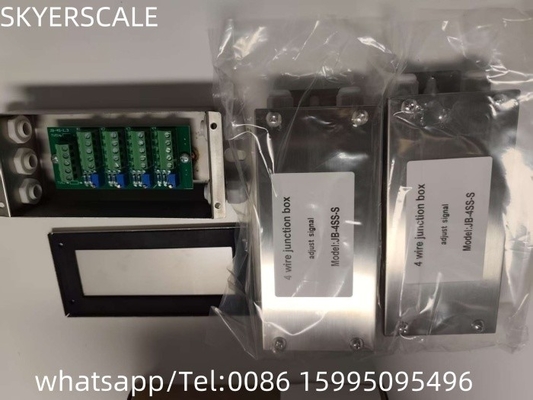 Stainless Steel 4 Wire Junction Box Factory  For Floor & Pallet Scales  Warehouses Floor Scale