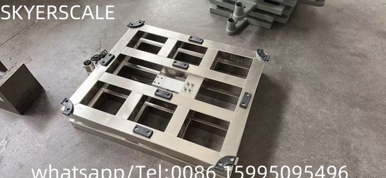 150kg Stainless Steel Weighing Platform Scale With XK3190-A12 LCD Indicator