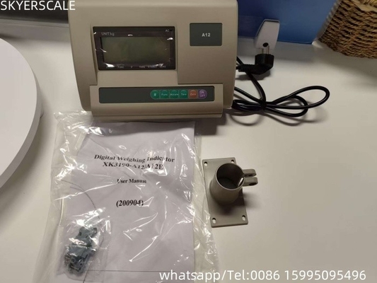 Yaohua XK3190 Series Economical Bench Scale Indicator A12 LCD Display 1g Accuracy Plastic Material OEM
