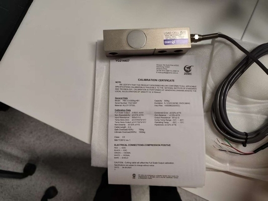 500kg OIML Load Cells Amplifier Zemic H8C Weighing Sensor For Floor Weighintg Scale