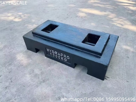 1000kg Test Weight Cast Iron Counterweights Test Masses For Crane