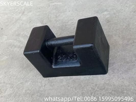 Stackable 20kg Test Weights M1 20kg Cast Iron Calibration Weights For Crane