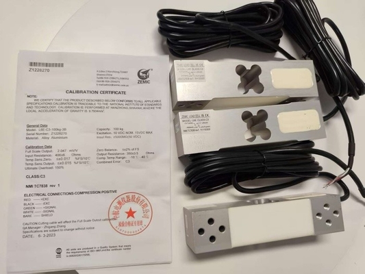 Zemic Brand Load Cell Sensor L6E-100kg For 30x30cm -50kg Bench Platform Weighing  Scales