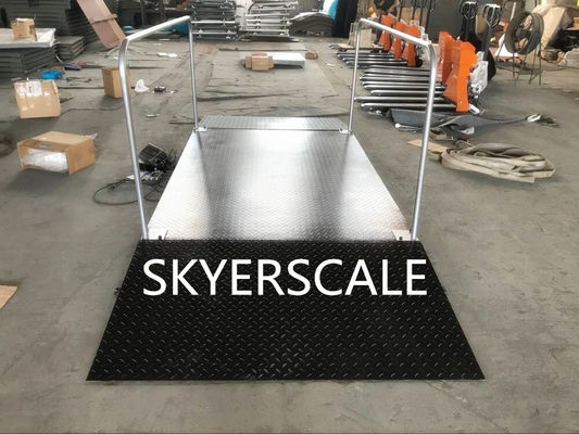 Carbon Steel 1t 2t 3t Livestock scale, cattle Weighing Scales For  horse Pig Cow Sheep with hot galvanized fence