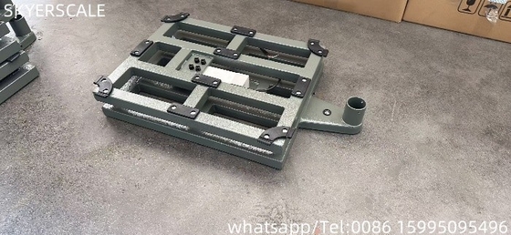 Mild Steel Digital Bench Weighing Scale  40x50cm 200kg With Zemic L6E3  Load Cell