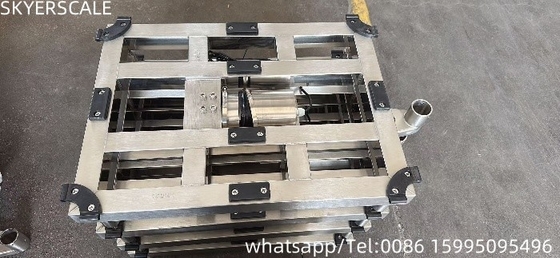 304 Stainless Steel Waterproof Bench Scale  30x40cm 100kg With. Zemic L6E3 Load Cell