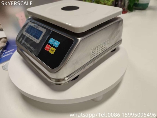 15KG Stainless Steel Digital Waterproof Electronic Weight Scale IP68