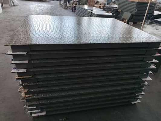 Mild Steel 0.8mx1.2m Platform 3Ton Heavy Duty Weighing Scale Industrial Floor Scale