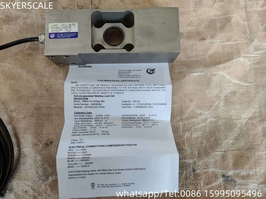 IP68 Waterproof Load Cell Stainless Steel Zemic  BM6G 50kg 100kg 300kg 500kg Weighing Cells