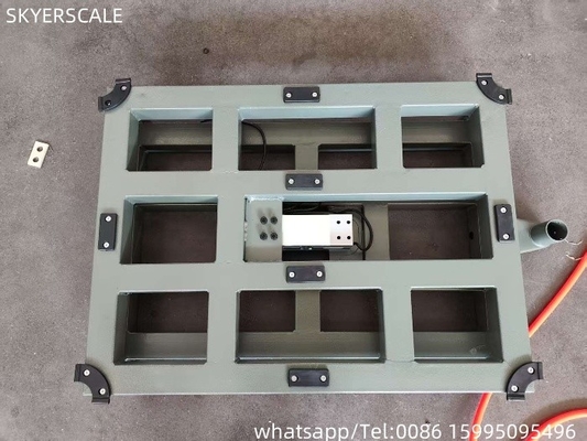 60x60cm 300kg Portable Bench Scale Weigh Carbon Steel Platform Scale