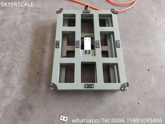 60x60cm 300kg Portable Bench Scale Weigh Carbon Steel Platform Scale