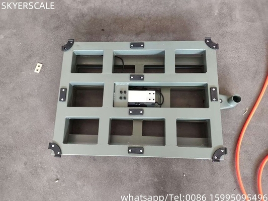 Digital Carbon Steel 50x50xm 500kg Platform Scale Bench Scale With A12E Weighing Indicator