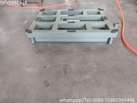 Digital Carbon Steel 50x50xm 500kg Platform Scale Bench Scale With A12E Weighing Indicator