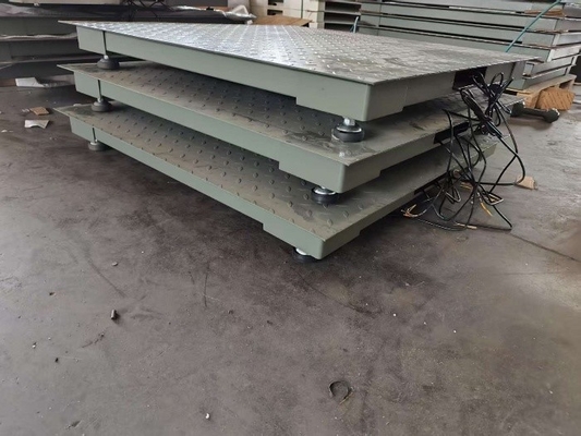 Industrial Carbon Steel Weighing Scales  1.4x1.4m 5t Electronic Floor Scale