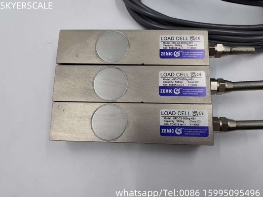 ZEMIC H8C  500kg Floor Scales C3 Class OIML Approved  Shear Beam Load Cell