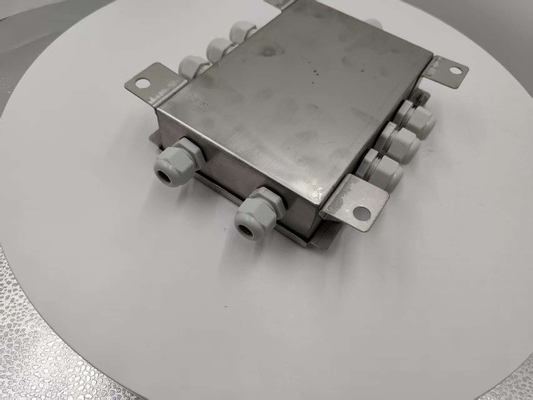 Weighbridge 8 Wire Stainless Standard Industrial Analog Adjust Signal Junction Box For Truck Scales 3x18m