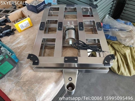 304 Stainless Steel 80x80cm Bench Scale Inox Heavy Duty Platform Scale 800kg