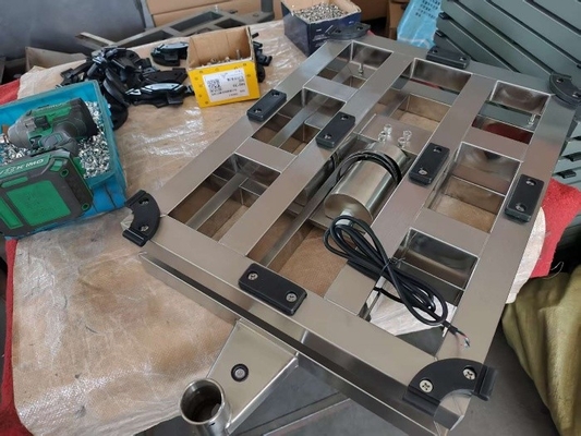 304 Stainless Steel 80x80cm Bench Scale Inox Heavy Duty Platform Scale 800kg