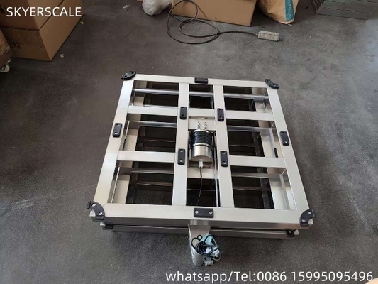 304 Stainless Steel 500x500mm 500kg Digital Bench Scale Frame With Platform