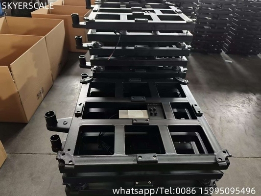 Mild Steel 450x450mm 500kg Weight Bench Scale With Zemic L6G 600kg Load Cell