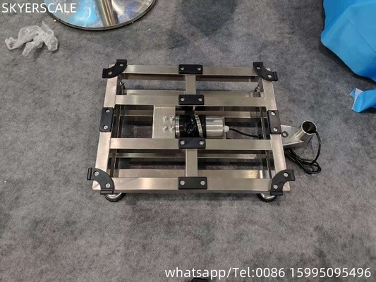 Factory 304 Full Stainless Steel 400x500mm 300kg Waterproof IP67 Platform Scale