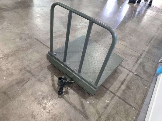 50x60cm Bench Scale Carbon Steel Material + Checkered Plate Panel Balance Electronic Scale For 300 Kg