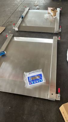 Heavy Duty Electronic 304 Full Stainless Steel Platform Floor Scale 1.2x1.2m 3 Ton