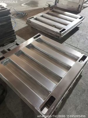 Heavy Duty Electronic 304 Full Stainless Steel Platform Floor Scale 1.2x1.2m 3 Ton