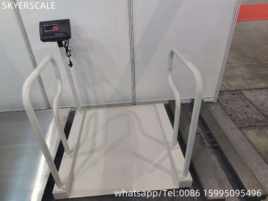 Medical Wheelchair Scale Hospital Dialysis Room Rehabilitation Room Weight Scale With Optional RS232 Bluetooth