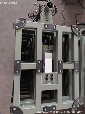 300 X400mm Electronic Bench Platform Scale Carbon Steel Overload Protection 100kg Capacity