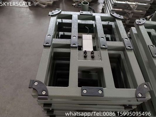 300 X400mm Electronic Bench Platform Scale Carbon Steel Overload Protection 100kg Capacity