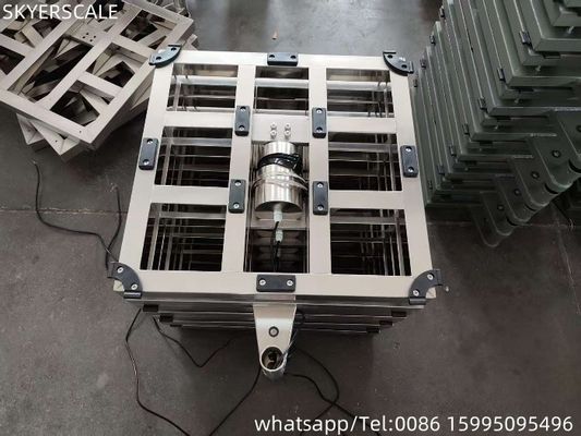 304 Stainless Steel Bench Scale 600 * 800 Mm 300kg Weighing Waterproof Platform Scale