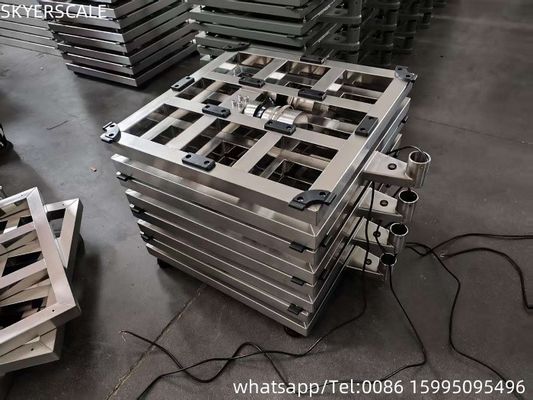 304 Stainless Steel Bench Scale 600 * 800 Mm 300kg Weighing Waterproof Platform Scale