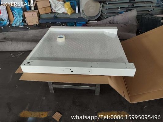 Low Profile 3 Ton Electronic Digital Scale With Heavy Duty Floor Chair Wheel Display Type A12
