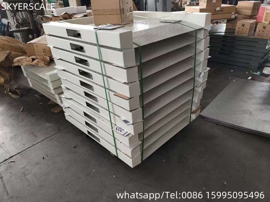 Low Profile 3 Ton Electronic Digital Scale With Heavy Duty Floor Chair Wheel Display Type A12