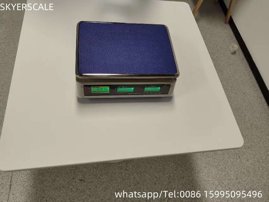 AC / DC Power Supply Electronic Food Computing Weight Weigh Scales With Green LED Display