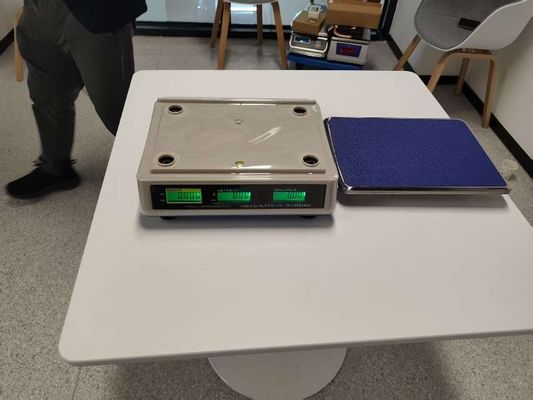 AC / DC Power Supply Electronic Food Computing Weight Weigh Scales With Green LED Display