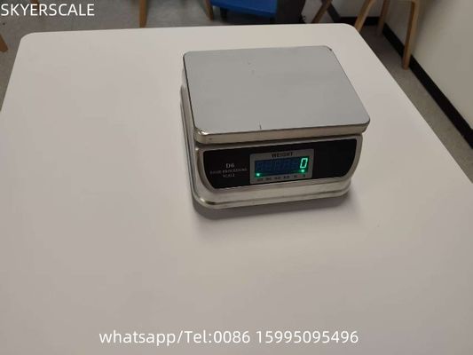 Watertight Wash Down Waterproof Weighing Scale Stainless Steel D6 Series