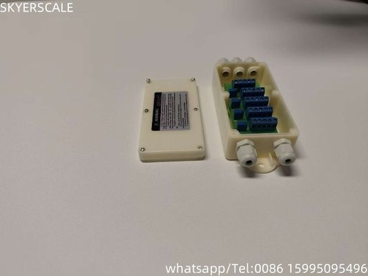 Industrial Process Control Use Plastic 4 Line Junction Box For Floor Scale