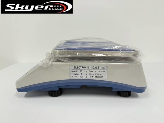 30kg Digital Weighing Scale With LCD Stainless Steel Pan