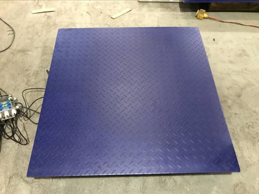 3T 5T Single Deck LED / LCD Display Floor Weighing Scales