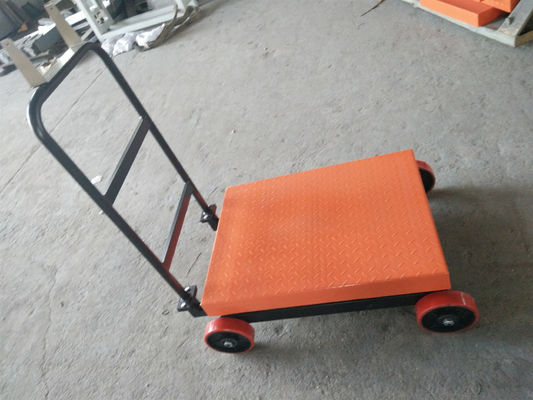 Movable 60×80cm 500kg Bench Weighing Scale With Wheels