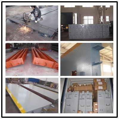 80t Q235 Portable Hot Galvanized Truck Weigh Scales