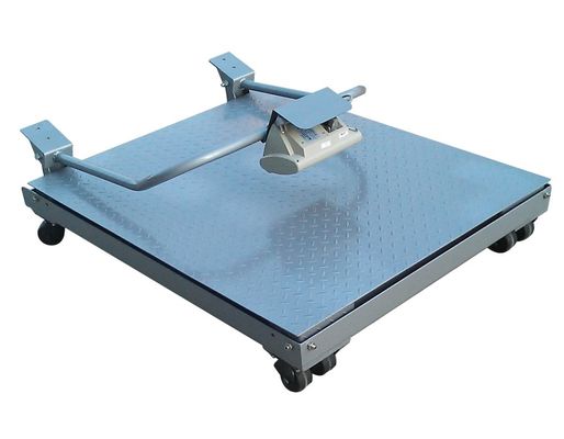 Movable Stainless Steel  Platform 3T Electronic Floor Scale Non Slip