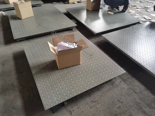 5t Heavy Duty Platform  Electronic Floor Scale OIML Load Cells