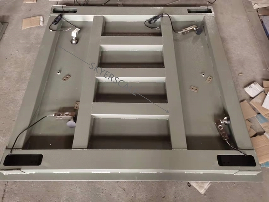 5t Heavy Duty Platform  Electronic Floor Scale OIML Load Cells