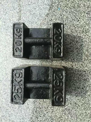 M1 Class 2kg Cast Iron Calibration Weights ,  Elevator Test Weight