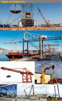 Alloy Steel Tension Link Load Cell , 5t 10t  50t 100t 500t Crane Load Cell For Weighing