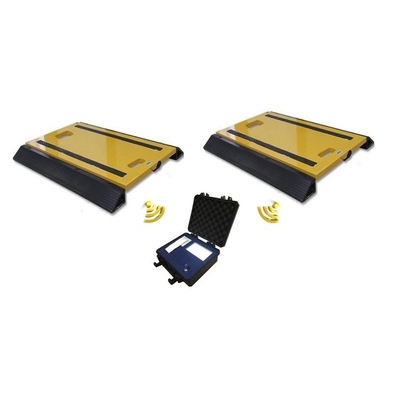 150T Dynamic Scales Static Portable Truck Axle Scales With LCD Display