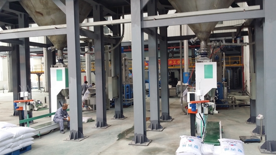 Automatic Rice Powder Weighing Scale Bag With Funnel 25kg/Bag